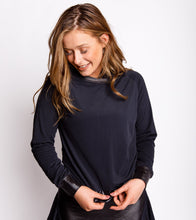Load image into Gallery viewer, Lucky in &quot;Leather&quot; Long Sleeve Top
